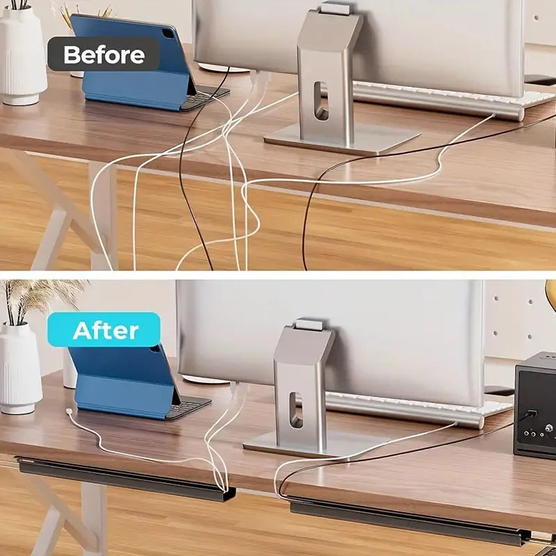 CableFlow™ Under-Desk Organizer