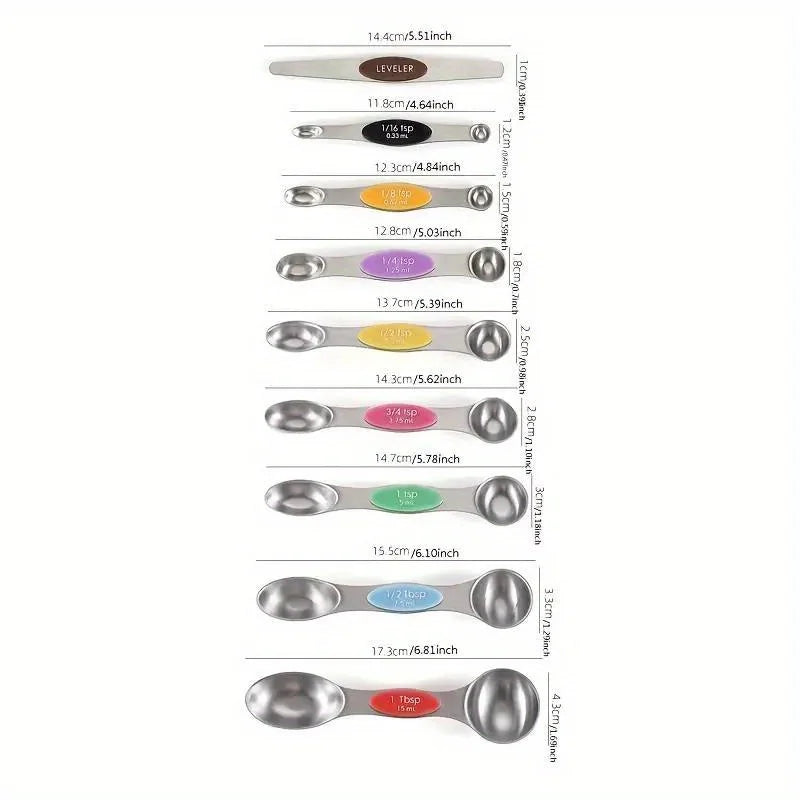 StackLock™ Magnetic Measuring Spoons