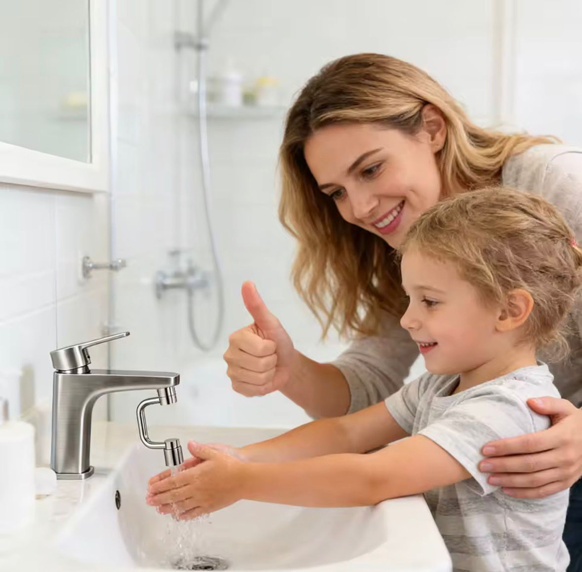 FlexFlow™ 1080° Stainless Steel Faucet Extender