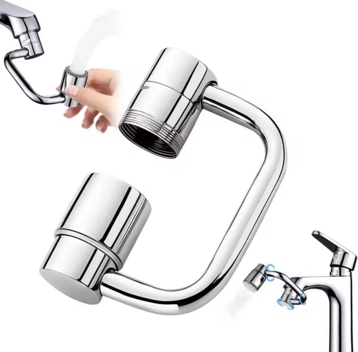 FlexFlow™ 1080° Stainless Steel Faucet Extender